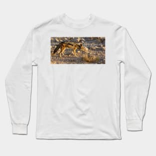 Black backed Jackal. Long Sleeve T-Shirt